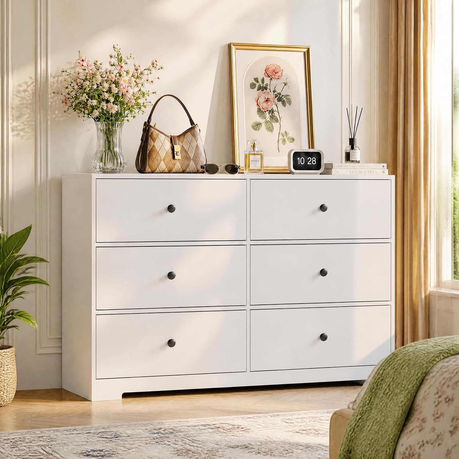 ตู้ลิ้นชัก 6 ชั้น สำหรับห้องนอ - Bedroom Furniture บทวิจารณ์และราคา