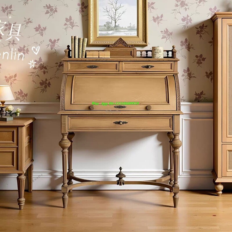 โต๊ะเครื่องแป้งไม้เนื้อแข็งสไต - Tables บทวิจารณ์และราคา