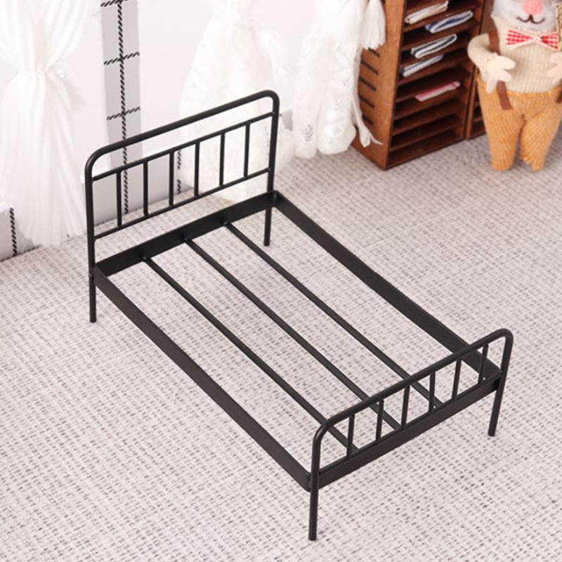 เตียงตุ๊กตาเหล็กขนาด 1:12 สำหร - Bedroom Furniture บทวิจารณ์และราคา